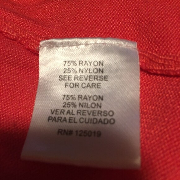 VTG Joseph A sweater Womens Small pink bird graphic oversized keyhole Grannycore - Picture 4 of 7